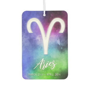 Zodiac : Aries Dates Air Freshener