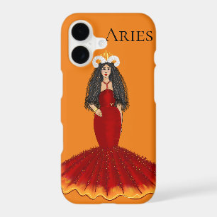 Zodiac Aries Goddess Custom Orange
