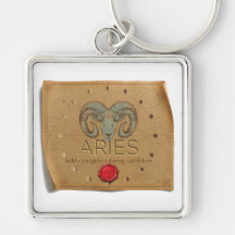 Zodiac - Aries - Keychain
