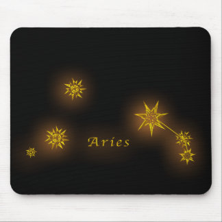 Zodiac - Aries Mouse Pad