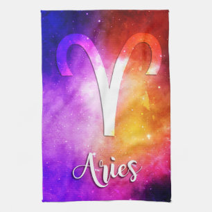 Zodiac : Aries Space Candy Kitchen Towel