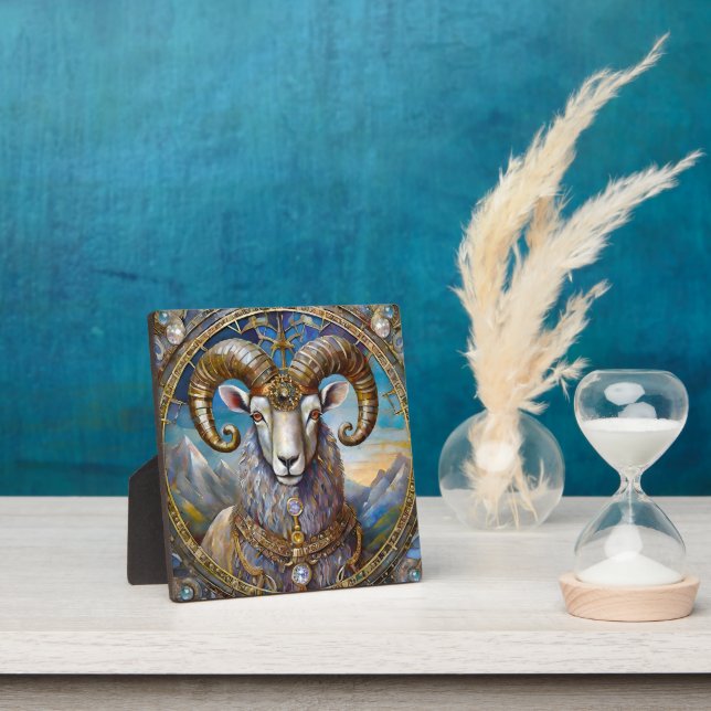 Zodiac - Aries The Ram Plaque (Insitu)