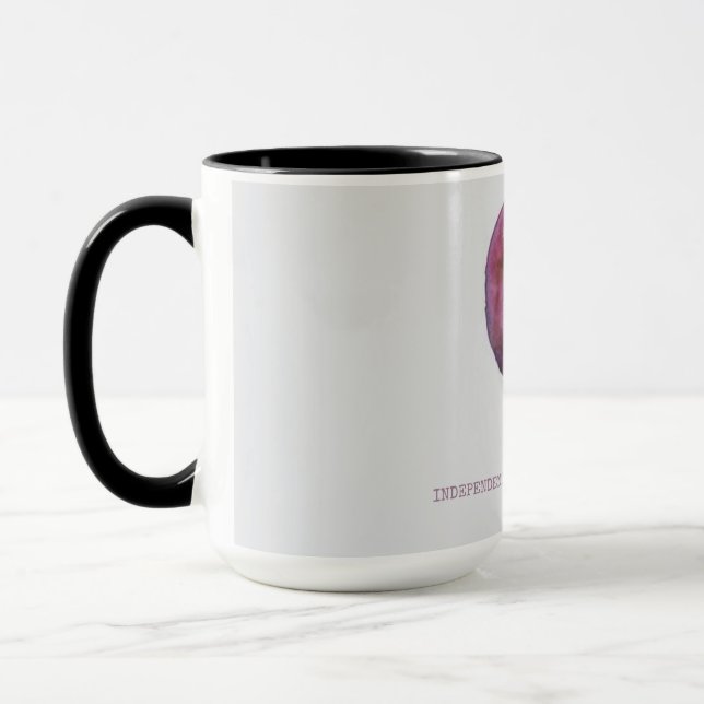 Zodiac astrology-  aries mug (Left)