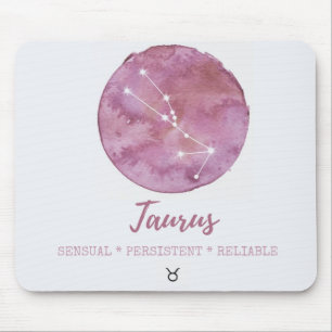 Zodiac astrology- Taurus Mouse Pad