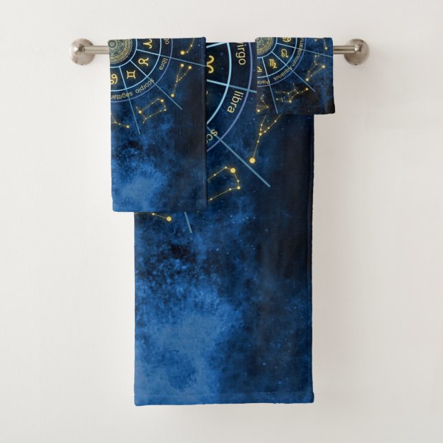 Zodiac  bath towel set (Insitu)