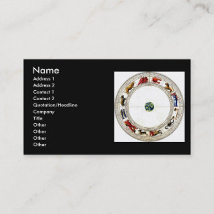Zodiac Business Card