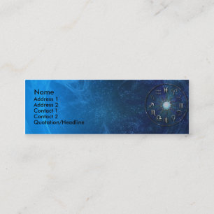 Zodiac Business Card Template