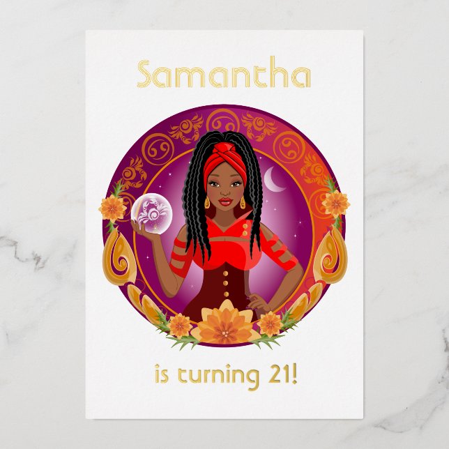 Zodiac Cancer Birthday Party (Front)