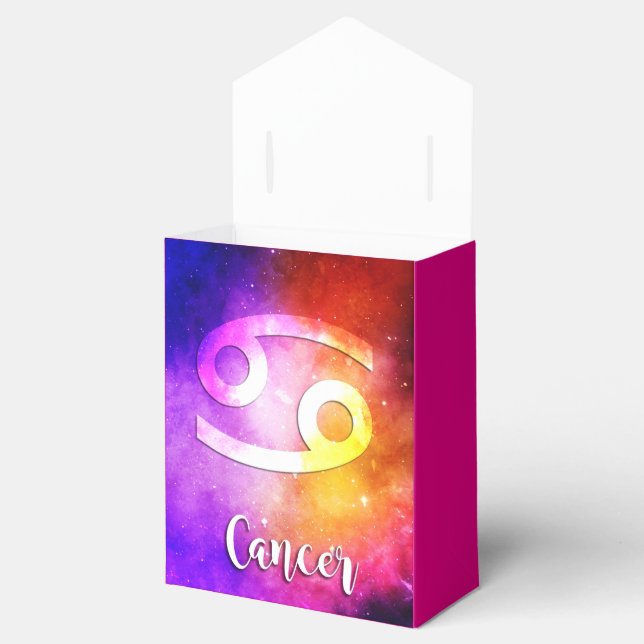 Zodiac : Cancer Candy Space Favor Box (Opened)