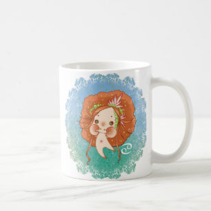 Zodiac cancer coffee mug