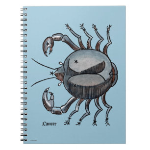Zodiac: Cancer In Colour Notebook