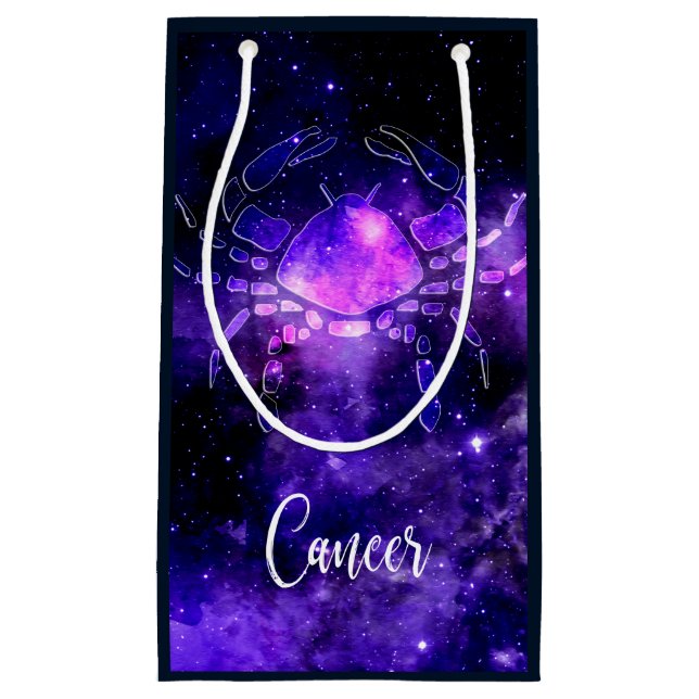 Zodiac : Cancer Small Gift Bag (Front)
