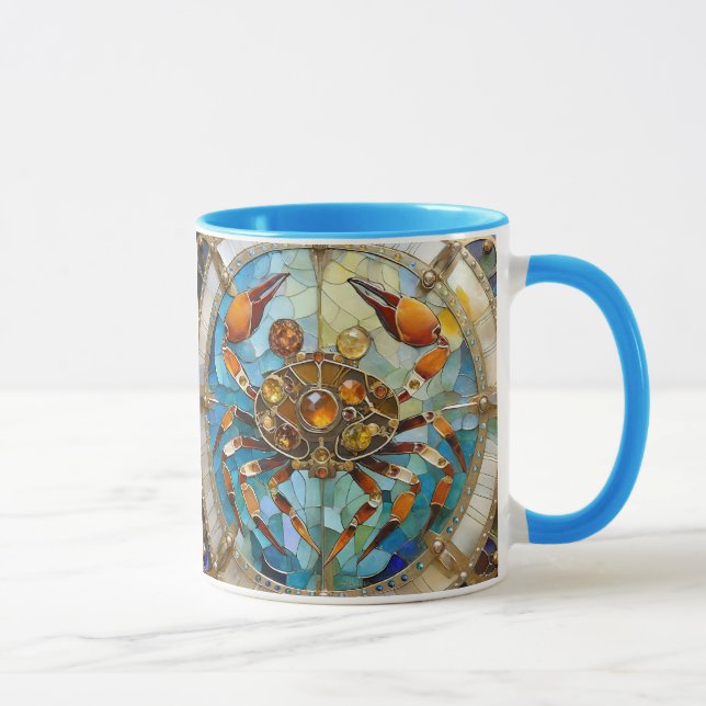 Zodiac - Cancer The Crab Mug (Right)