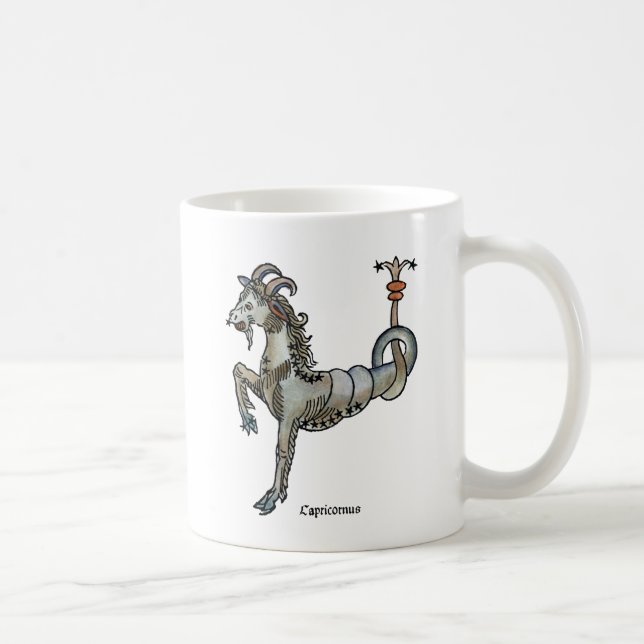 Zodiac: Capricorn, 1482 Coffee Mug (Right)