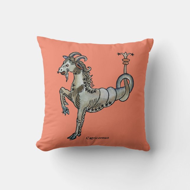 Zodiac: Capricorn, 1482 Throw Pillow (Front)