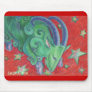 Zodiac Capricorn mousepad