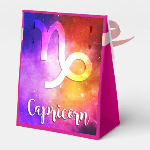 Zodiac : Capricorn Space Candy Favor Box