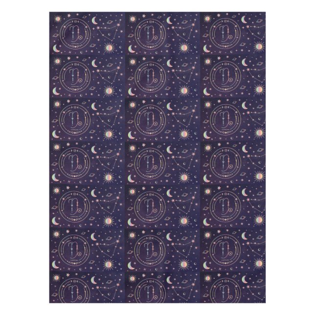 Zodiac Capricorn Tablecloth (Front)