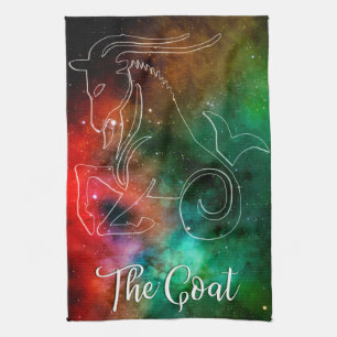 Zodiac : Capricorn 'The Goat' Kitchen Towel