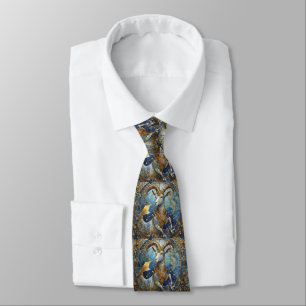 Zodiac - Capricorn the Sea Goat Tie