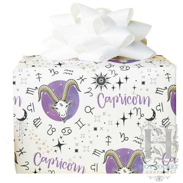 Zodiac Capricorn Wrapping Paper (Creator Uploaded)