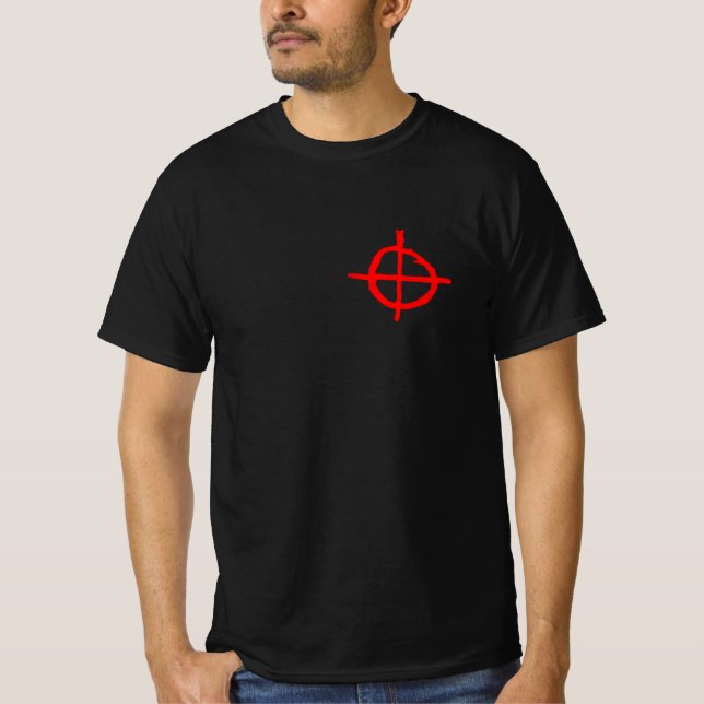 Zodiac Cipher 🔍 Codes Cryptogams 🔪 White T-Shirt (Front)