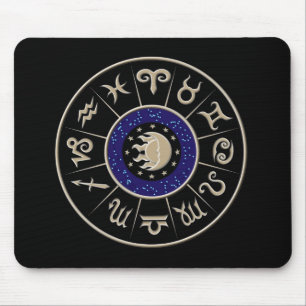 Zodiac Circle Mouse Pad