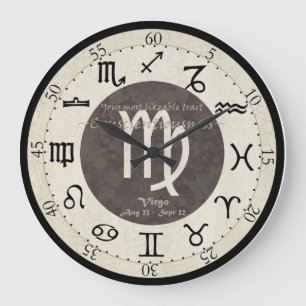 Zodiac Clock - Virgo