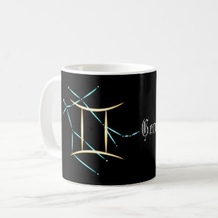Zodiac Constellation Gemini Coffee Mug