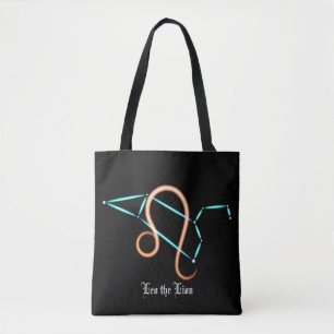 Zodiac Constellation Leo Tote Bag