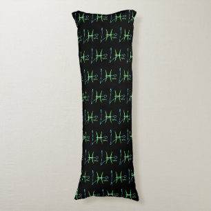 Zodiac Constellation Pisces Body Pillow