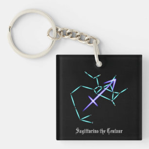 Zodiac Constellation Sagittaire Porte - clé