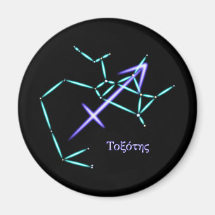 Zodiac Constellation Sagittarius Magnet