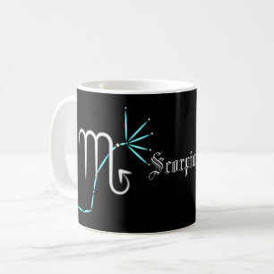 Zodiac Constellation Scorpio Café Mug
