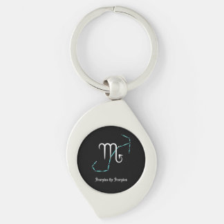 Zodiac Constellation Scorpio Keychain