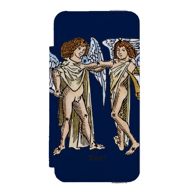 Zodiac: Gemini, 1482 Incipio iPhone Wallet Case (Folio Front)