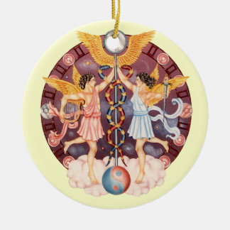 Zodiac Gemini - Customize it! Ceramic Ornament