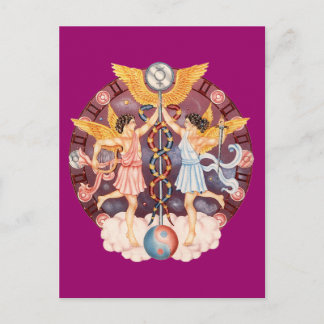 Zodiac Gemini - Customize it! Postcard