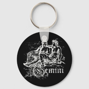 Zodiac Gemini Keychain