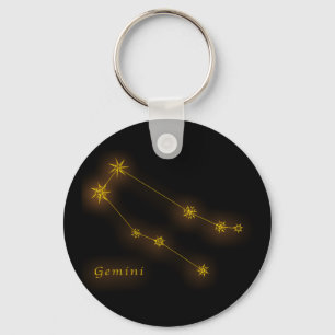 Zodiac - Gemini Keychain