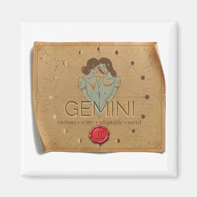 ZODIAC - Gemini - Magnet (Front)