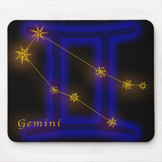 Zodiac - Gemini Mouse Pad (Front)