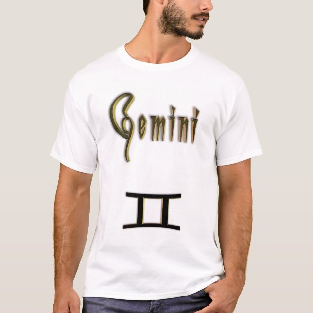 Zodiac Generalizations - Gemini T-Shirt (Front)