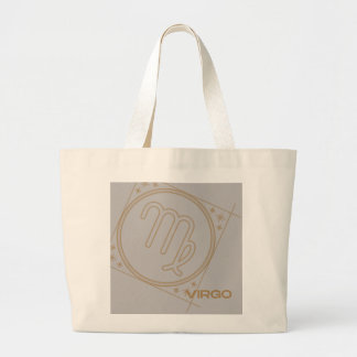 Zodiac Inspired tote bag with Virgo Sign