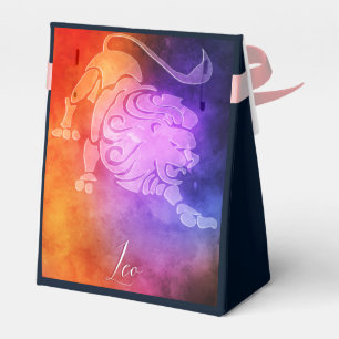 Zodiac : Leo Colourful Candy Colours Favor Box