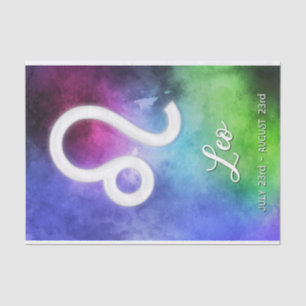 Zodiac : Leo Dates Tissue Paper