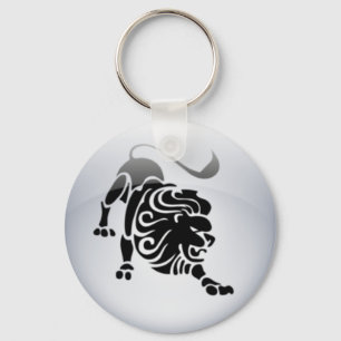Zodiac Leo Keychain
