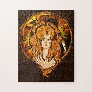 Zodiac Leo Lion Jigsaw Puzzle