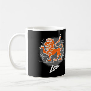 Zodiac Leo Symbol Coffee Mug