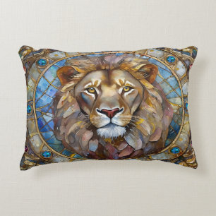 Zodiac - Leo the Lion Accent Pillow